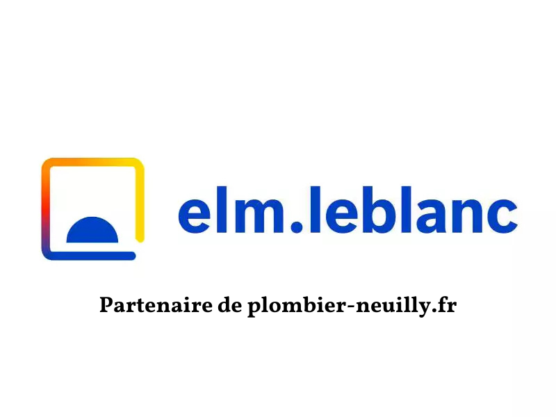 Logo ELM Leblanc - Partenaire de plombier-neuilly.fr pour des solutions de chauffage de qualité.