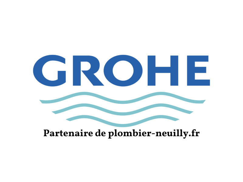 Logo de Grohe - Partenaire de Plombier Neuilly-sur-Seine, spécialisé dans les solutions innovantes pour salles de bains et cuisines.